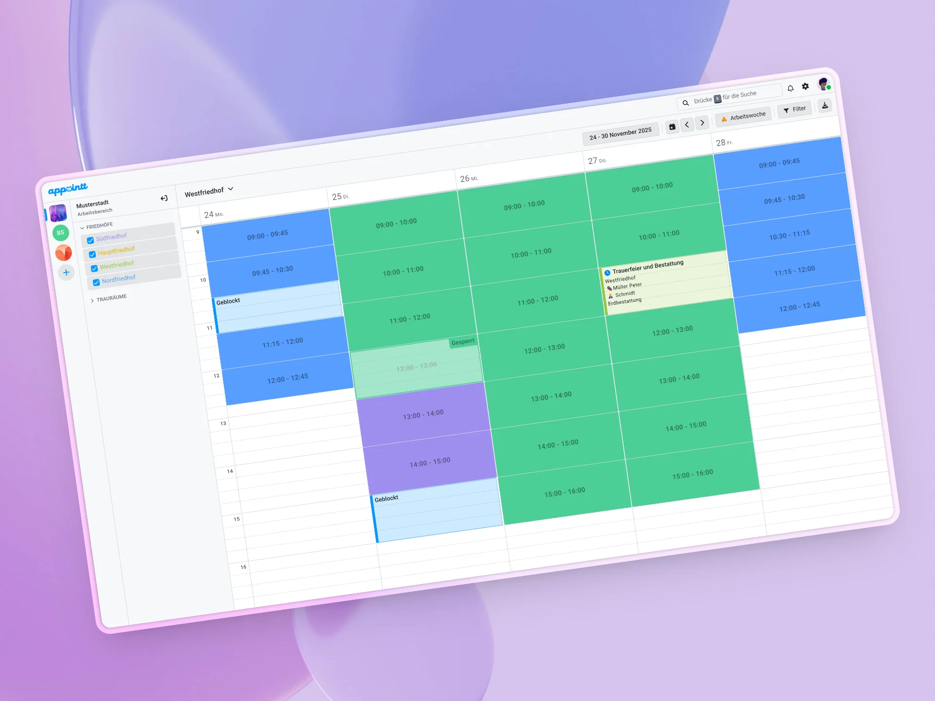 24/7 Online-Buchungen