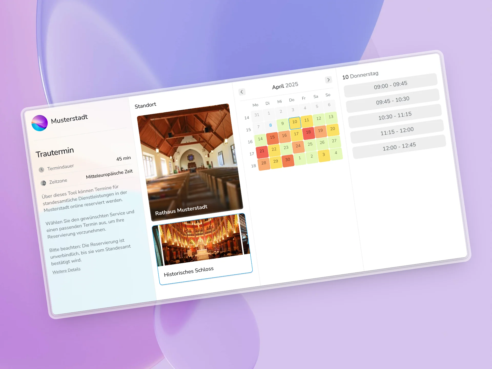 24/7 Online-Buchungen